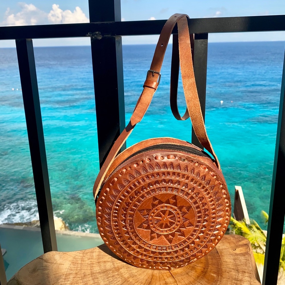 HPšGenuine leather handbag custom made - Picture 1 of 16